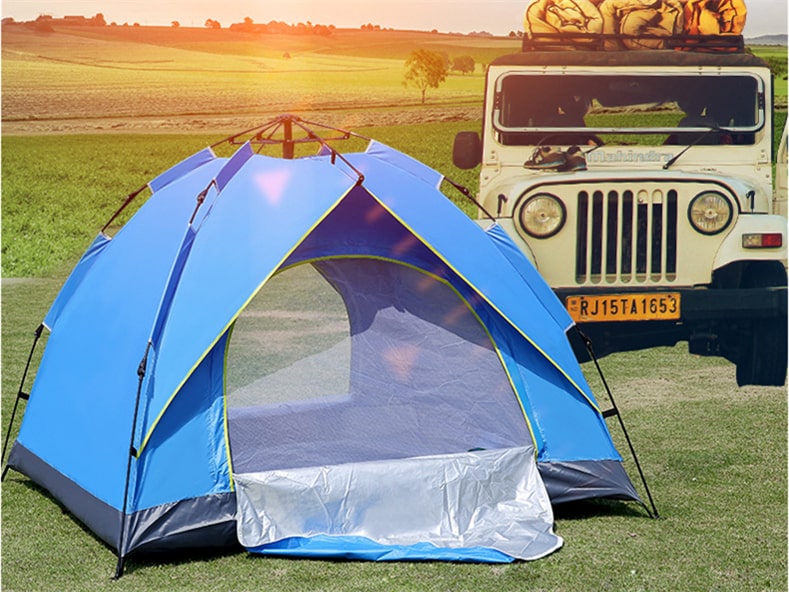 3 Person foldable Automatic Camping Tent