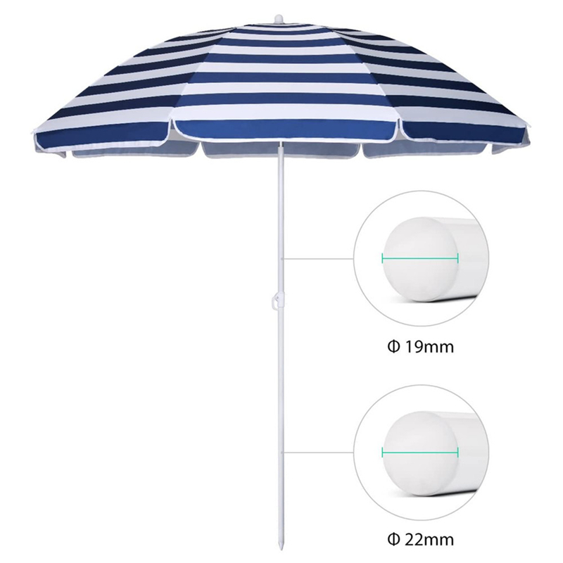 Tilt Beach Umbrella with Wind Vent