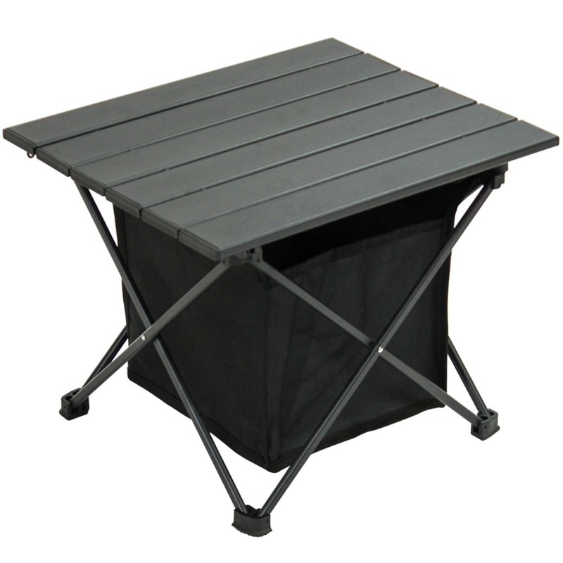 Foldable Mini Camping Table with Storage