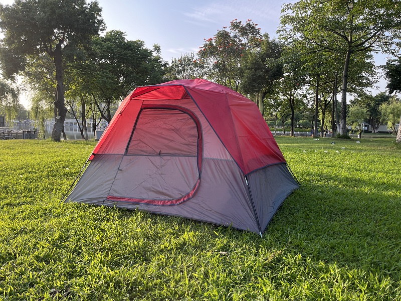 Outdoor Portable Double Rainproof Camping Tent 2/4/6 Persons
