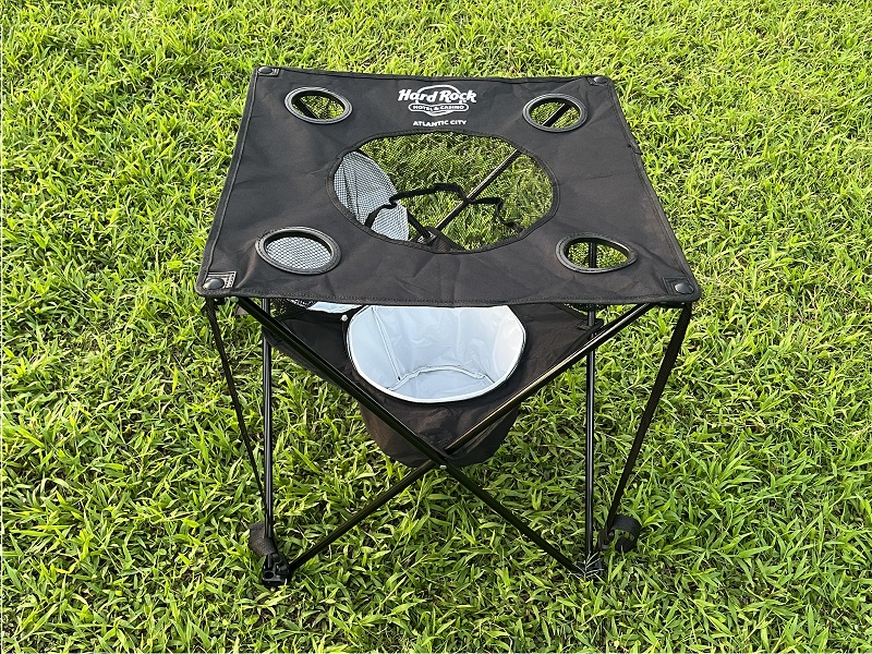 Hot Sell Foldable Camping Table With Cooler