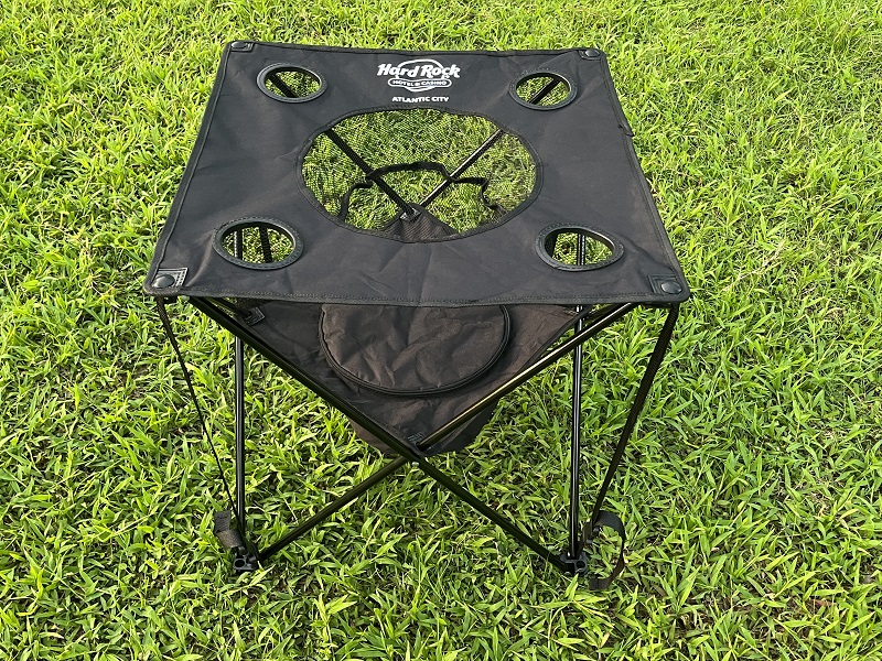 Hot Sell Foldable Camping Table With Cooler
