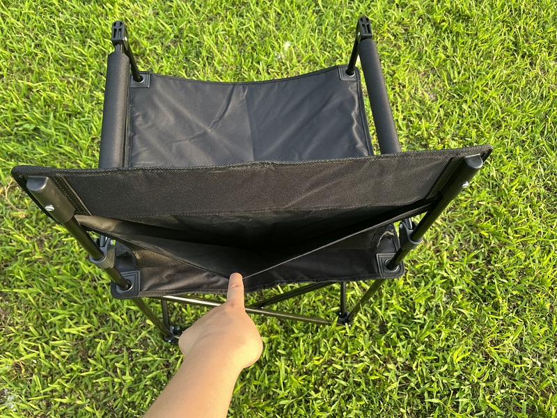 Heavy Duty Foldable Camping Chair With Detachable Handle