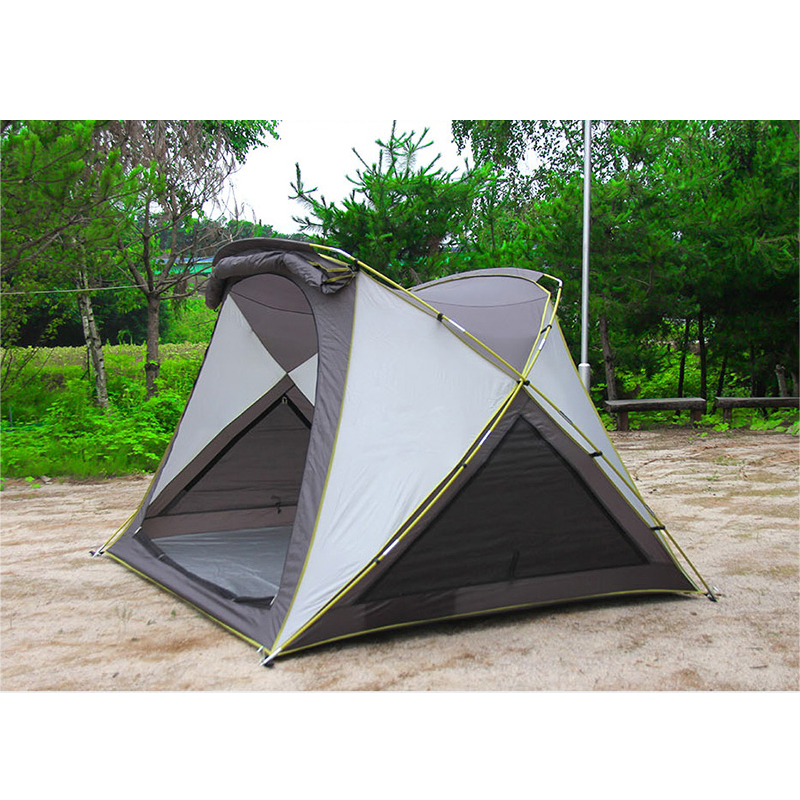 3-4 Person Single Layer Camping Tent Sunshade Waterproof Outdoor Tents Beach shelter