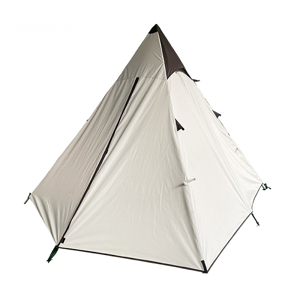 A-Frame Automatic Pop-Up 4Persons Family Tent With Sun Shelter