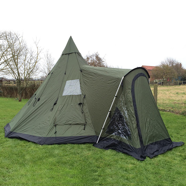 Pyramid tent Antechamber tunnel tent shade beautiful large space Indiana spire tent