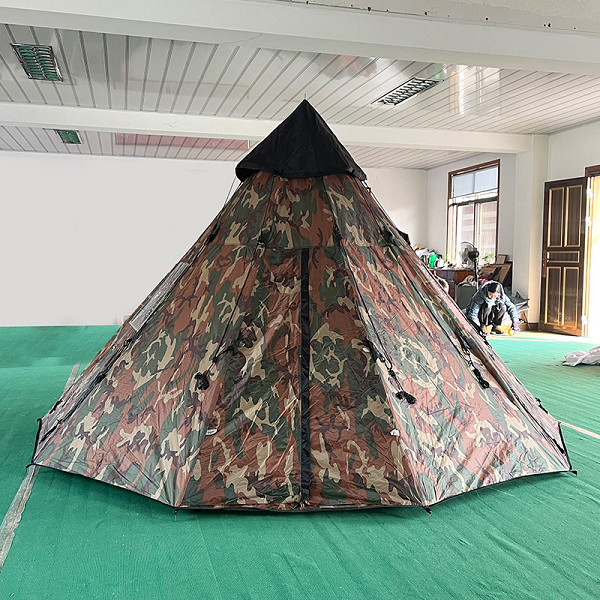 6 Persons Pyramid Camping Tent Outdoor Tent Made in China